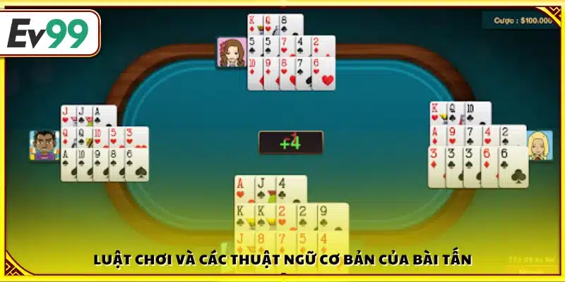 Hệ thống luật cơ bản và thuật ngữ trong game Tấn.