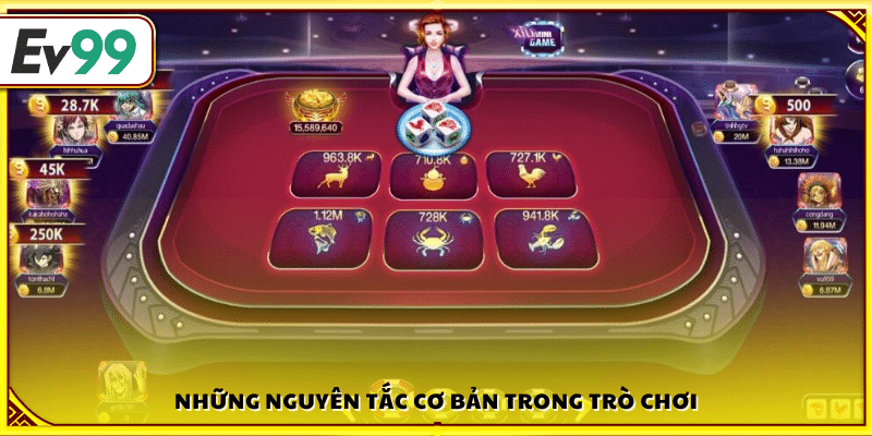 Những luật lệ căn bản trong trò chơi