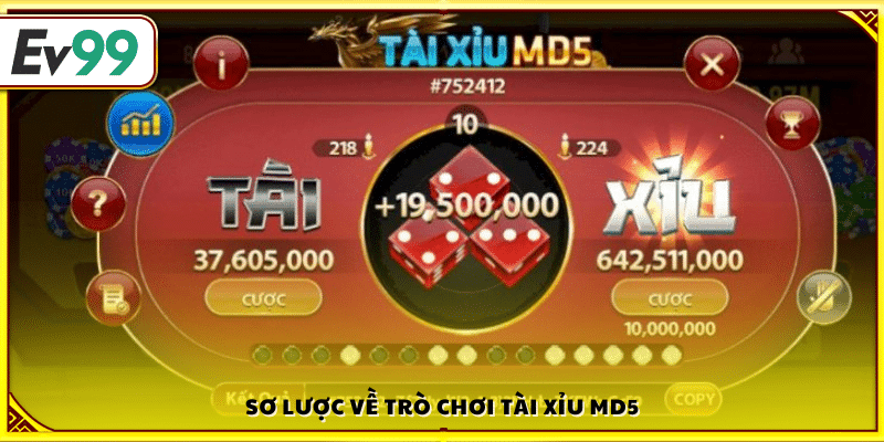 Giới thiệu khái quát về game Tài Xỉu MD5